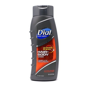 Sữa Tắm Gội Dial Làm Sạch Sâu Cho Nam 473ml