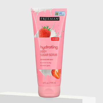 Tẩy Da Chết Toàn Thân Freeman Hương Sữa Dâu 175ml