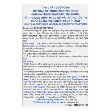 Serum Vichy Giải Cứu Làn Da Tức Thì 30ml