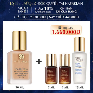Kem Nền Estee Lauder Lâu Trôi 1W2 Sand 30ml