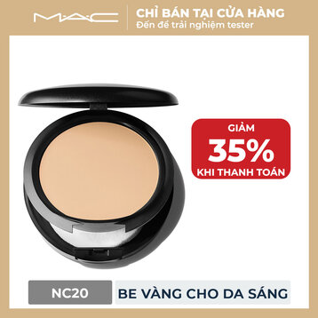Phấn Nền Phủ MAC #NC20 Màu Be Vàng Cho Da Sáng 15g
