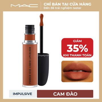 Son Kem MAC 979 Impulsive - Cam Đào 5ml