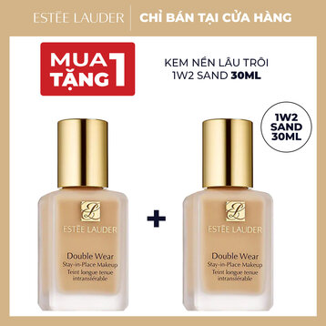 [Mua 1 Tặng 1] Kem Nền Estee Lauder Lâu Trôi 1W2 Sand 30mlx2